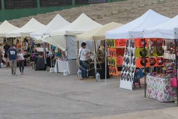 Las fiestas patronales dan vida al auditorio del mayor parque urbano de Telde/TA.